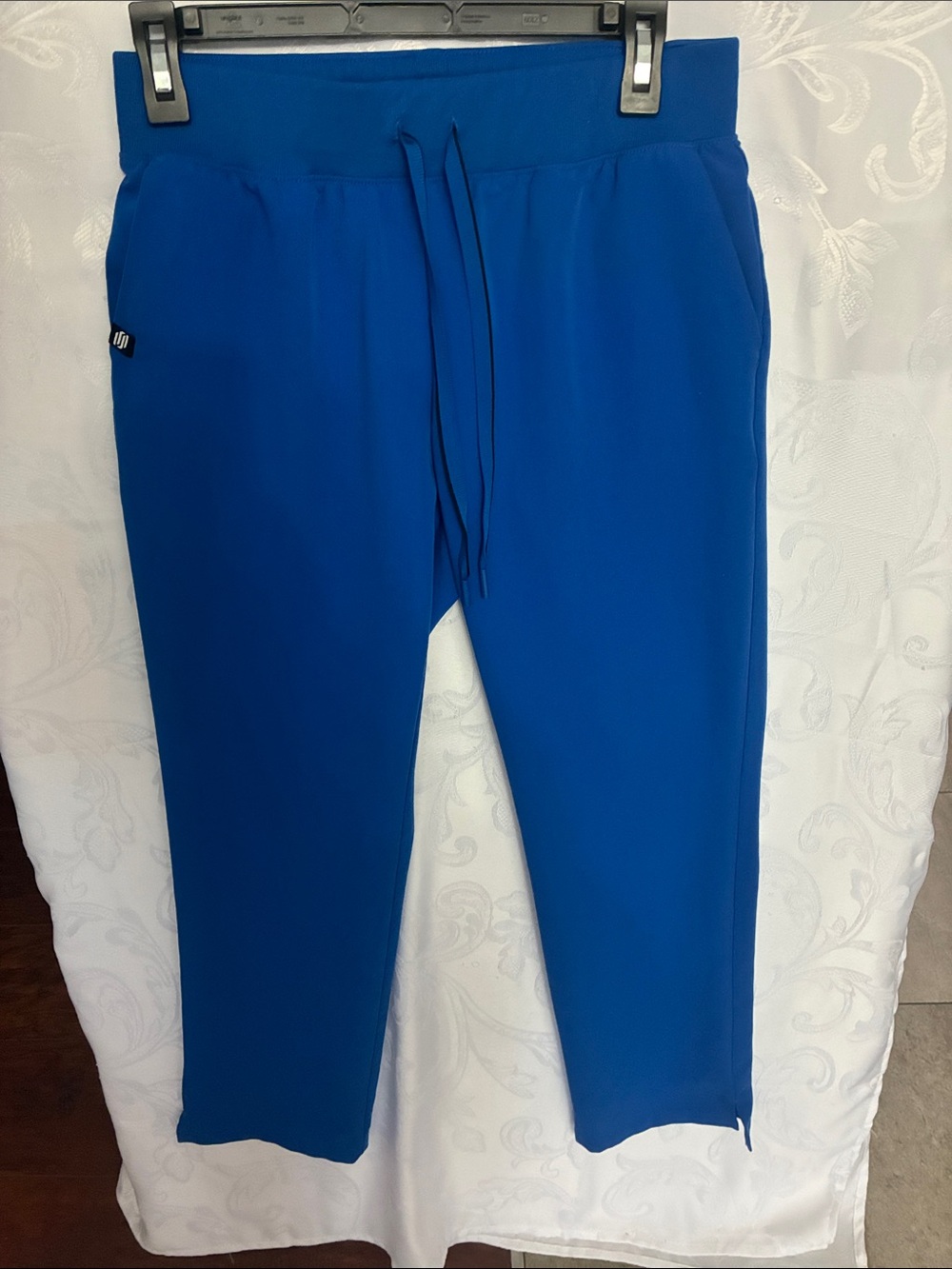 Jaanuu Scrubs Royal Blue Drawstring Joggers